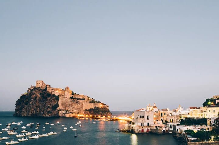 Ischia Boat Tour from Positano: Private Full-Day Sail to Thermal Springs & Aragonese Castle