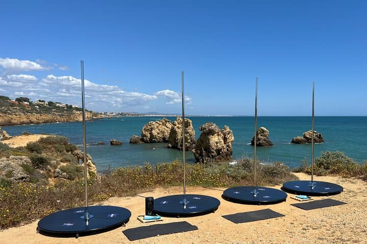 Praia dos Arrifes Ocean-View Pole Dance Class — Algarve Beginner Lesson with Prosecco photo 5