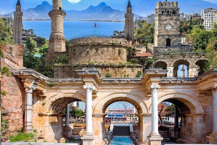 Full-Day Antalya Tour from Kemer: Kaleiçi & Duden Waterfall