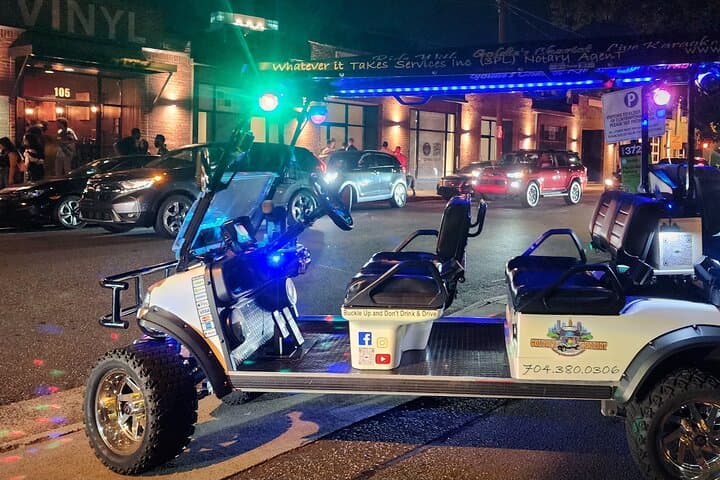 Charlotte Rollin Disco Ball Golf Cart Bar Crawl — Uptown & South End Pub Tour photo 1