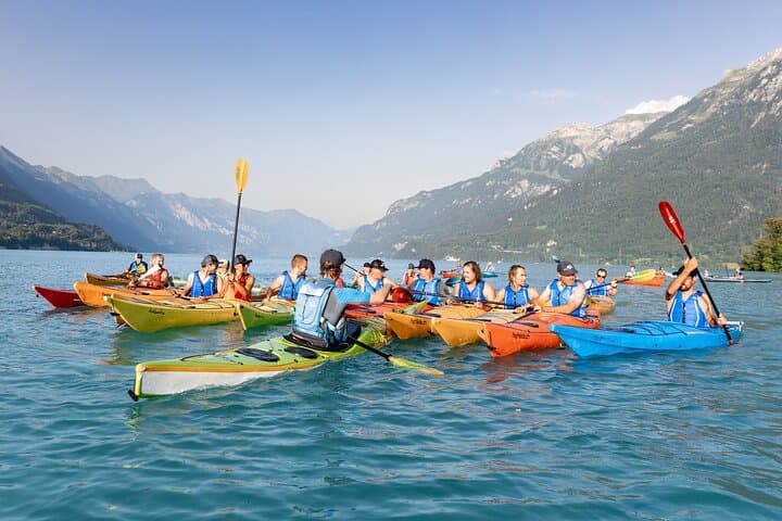 Paddle the Turquoise: Guided Kayak Tour on Lake Brienz from Bönigen photo 4