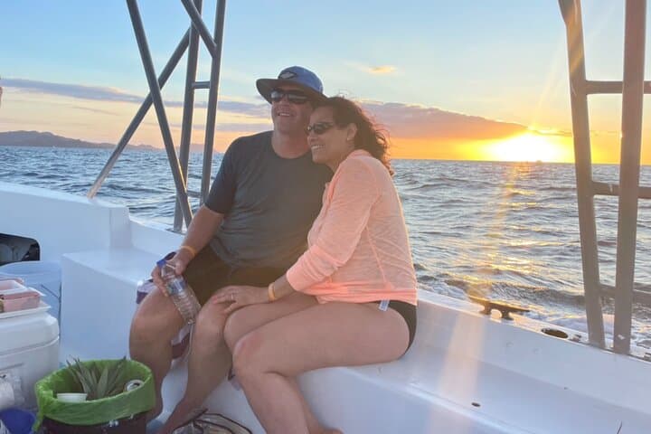 Golden Hour Snorkeling in Playa Flamingo: Private Sunset Boat Tour photo 3