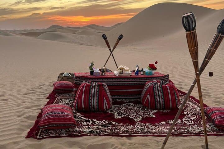 Private Romantic Dune Dinner in Jeddah — Stargazing & Luxury Desert BBQ photo 4