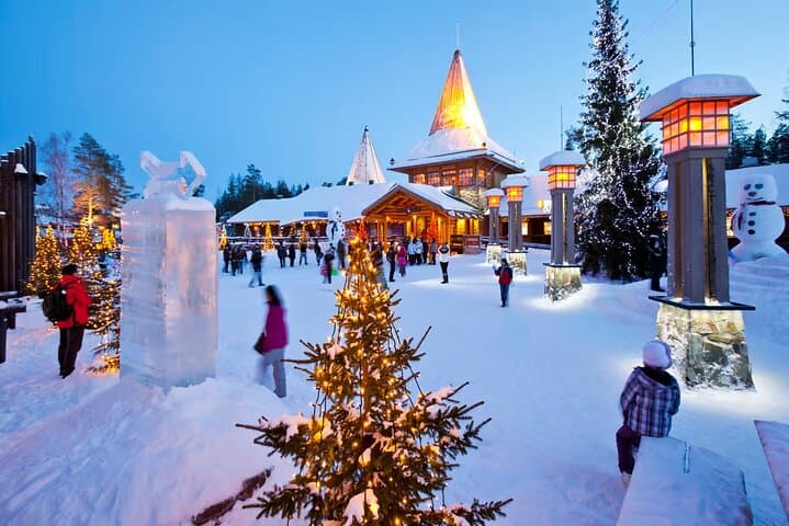 Rovaniemi VIP: Santa Village, Glass Igloo Lunch & Snow Scooters on a Frozen Lake photo 4