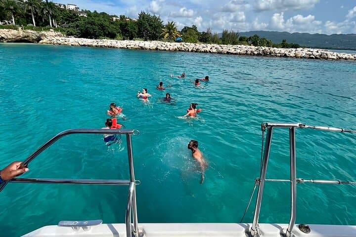 Private Catamaran Sail and Snorkel — Montego Bay Coastal Cruise photo 2