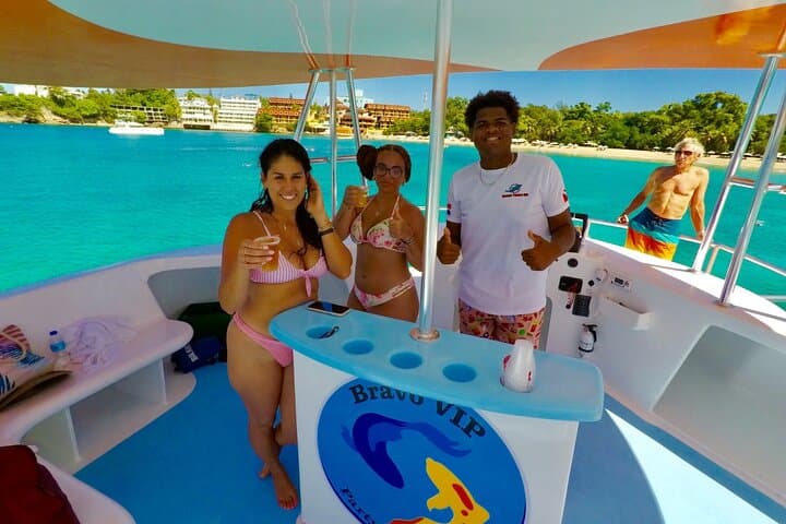 VIP Boat Ride & Snorkeling in Sosua Bay — Sunset Cruise from Puerto Plata photo 5