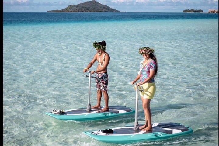 Private Electric Paddle Cruise in Bora Bora Lagoon