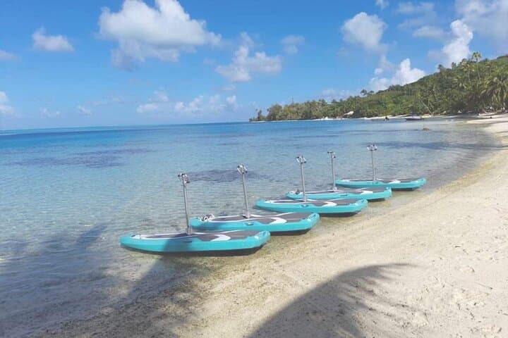 Private Electric Paddle Cruise in Bora Bora Lagoon photo 2