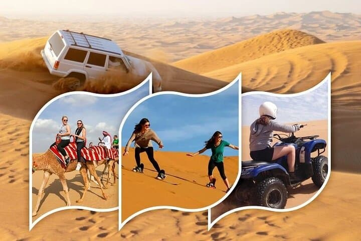 Doha Half-Day Desert Safari: ATV Rides, Camel Trek & Khor Al Adaid Inland Sea