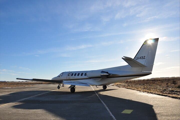 Private Jet Transfer Ushuaia to Punta Arenas — Scenic One-Way Flight Over Patagonia