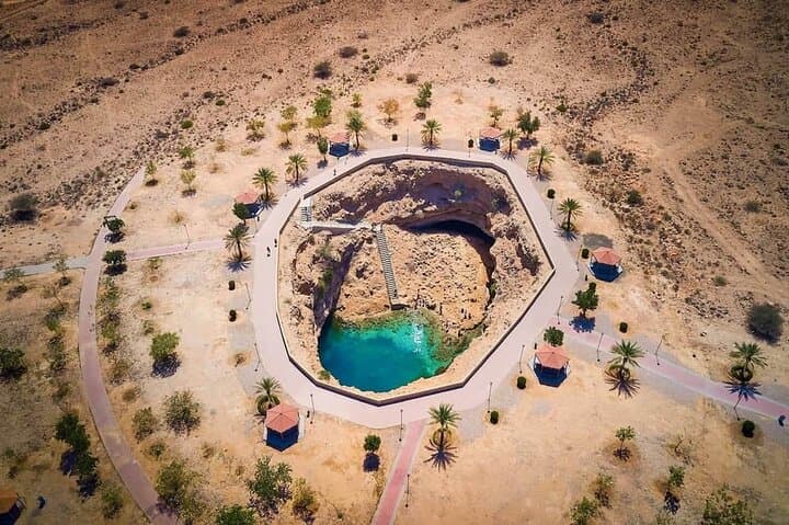 Wadi Shab Waterfall and Bimmah Sinkhole: Private Day Adventure from Muscat photo 4