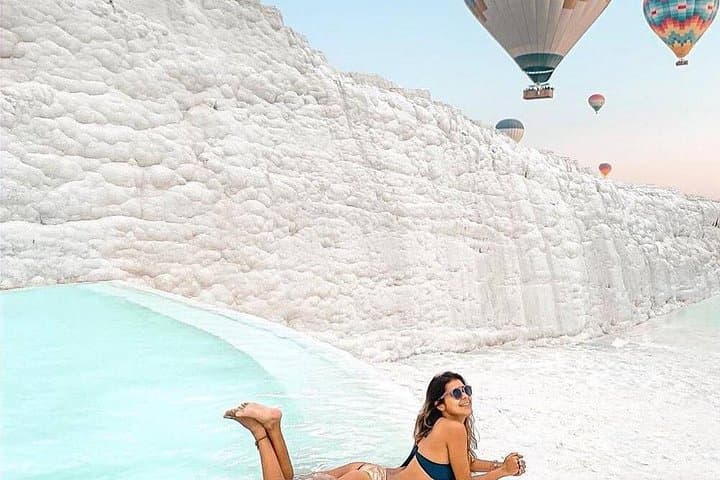 Pamukkale Sunrise Hot Air Balloon Flight with Flight Certificate — Dawn Over the Cotton Terraces photo 4