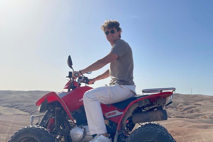 Agafay Desert Sunset Experience — Camel Ride, Quad Bike & Berber Dinner from Marrakech photo 5