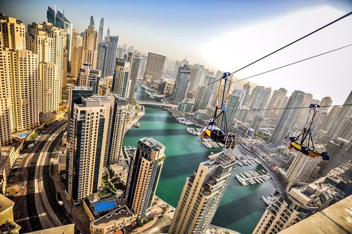 XLine Solo Dubai Marina: Fly the World's Longest Urban Zipline photo 3
