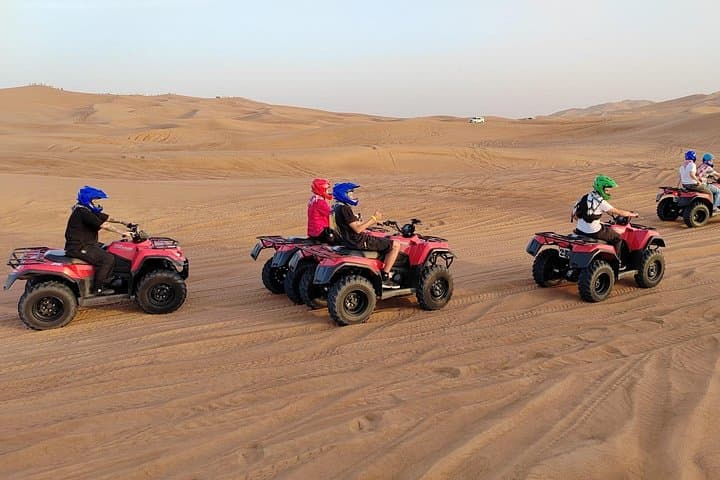 Dubai Quad Biking Adventure in Lahbab Red Dunes — ATV Desert Safari photo 4