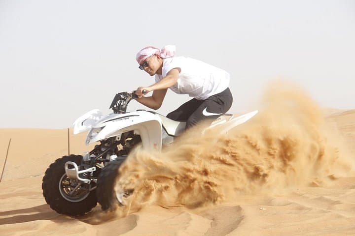 Dubai Quad Biking Adventure in Lahbab Red Dunes — ATV Desert Safari photo 1