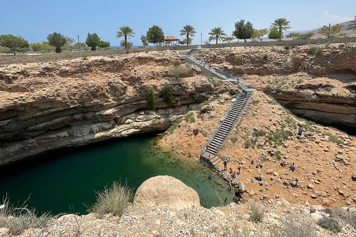 Wadi Shab and Bimmah Sinkhole: Full-Day Canyon Hike and Wild Swim from Muscat photo 2