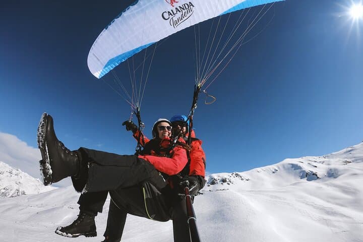 Davos Tandem Paragliding for Two: Shared Flight with Photos & Video
