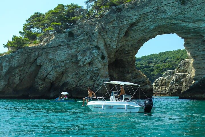 Vieste 4-Hour No-License 40HP Boat Rental — Cruise the Gargano Coast photo 2