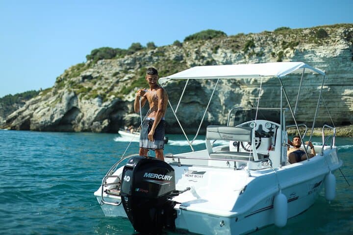 Vieste 4-Hour No-License 40HP Boat Rental — Cruise the Gargano Coast photo 6