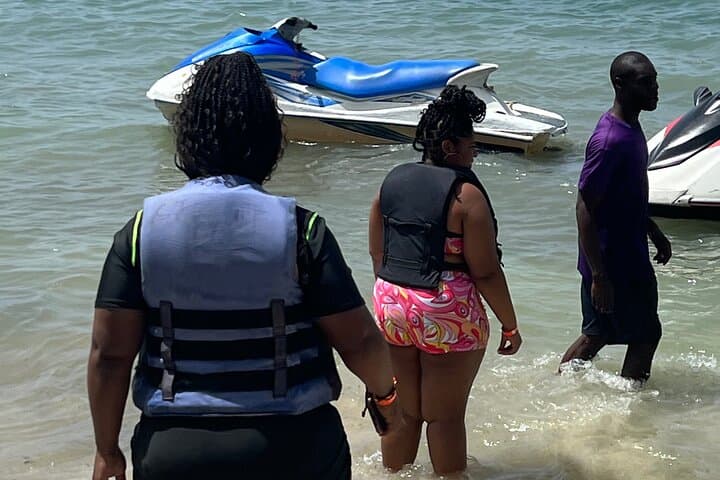 Montego Bay Jetski and Bamboo River Rafting: Ocean Speed and Bamboo Calm photo 2