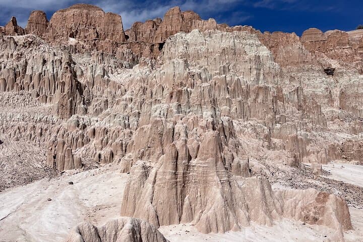 Cathedral Gorge & Area 51 Day Tour from Las Vegas — Slot Canyons, Siltstone Spires, and Hiko
