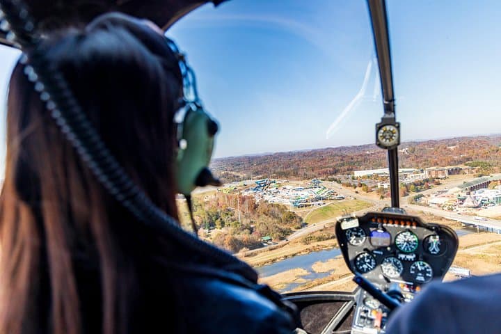 Sevierville Smoky Mountain Helicopter Quick Hop — 180° Views Over Little Pigeon River photo 2
