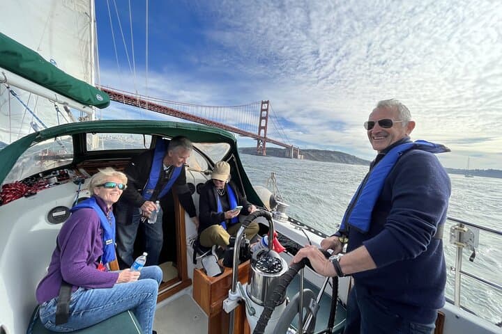 Private 2-Hour Sailing Charter on San Francisco Bay — Golden Gate, Alcatraz & Angel Island