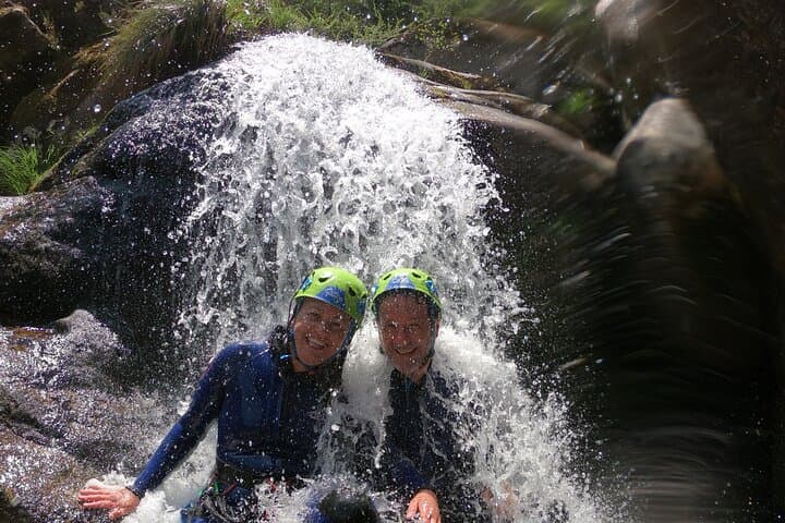 Braga Canyoning Tour: Recreational River Rappels, Slides & Jumps photo 6