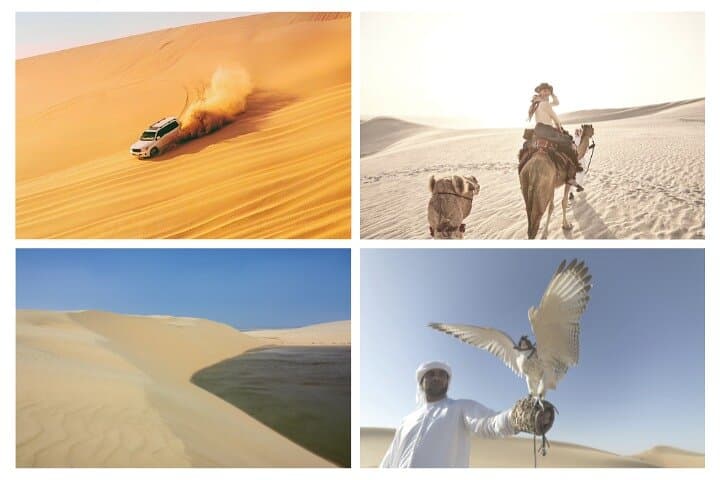 Doha Desert Safari to the Inland Sea: 4x4 Dune Bashing & Camel Ride
