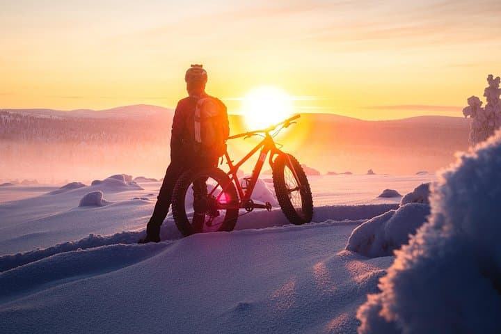 Guided Winter E‑Fatbike Ride to Urho Kekkonen Gates — Saariselkä 2-Hour Tour photo 4