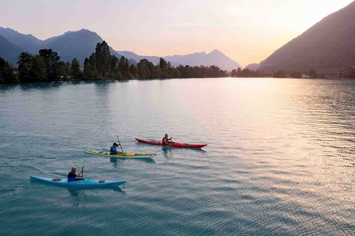 Paddle the Turquoise: Guided Kayak Tour on Lake Brienz from Bönigen photo 6