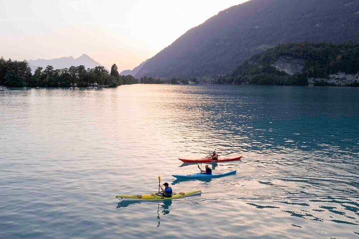 Paddle the Turquoise: Guided Kayak Tour on Lake Brienz from Bönigen photo 5