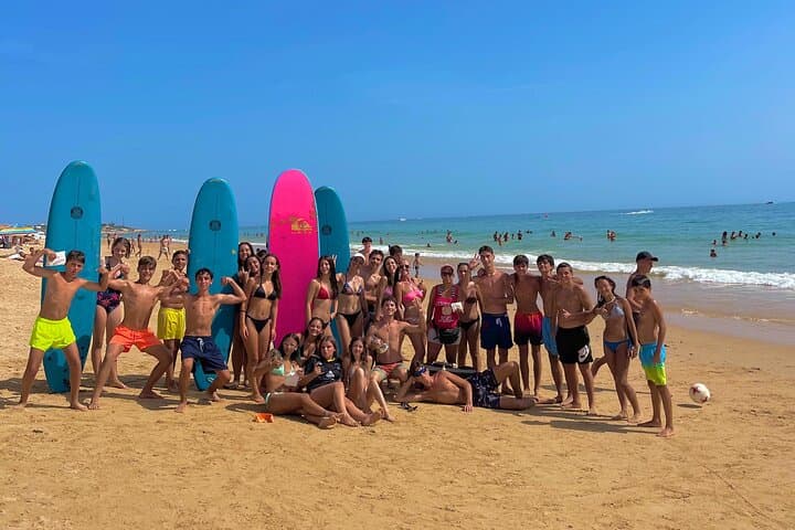 Zen Surf Lessons at Gale Beach, Albufeira — Beginner to Advanced Coaching
