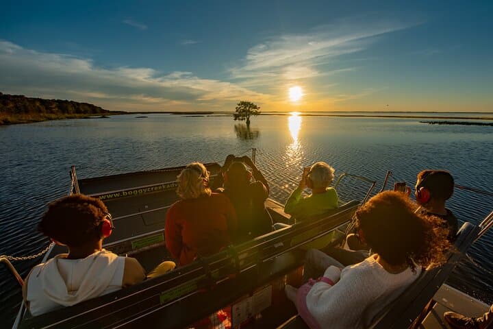 Sunset Airboat Ride near Orlando — Boggy Creek Sunset Tour photo 1