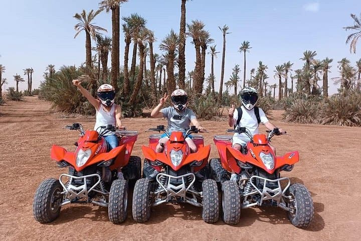 Quad Biking the Palmeraie: High-Speed Palm Grove Adventure Near Marrakesh photo 3
