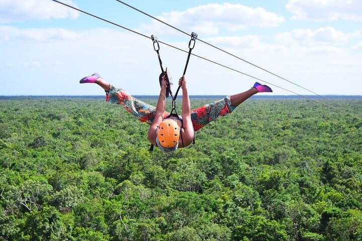 Tulum Jungle Adventure: ATVs, Cenote Swim, Zipline, Rappel & Lunch Day Trip photo 6