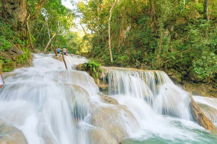Copalitilla Waterfalls from Huatulco: Jungle Hike, Coffee Tasting & Natural Pools
