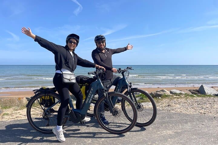 Guided Normandy E‑Bike Tour to Omaha Beach — Private WWII Battlefield Ride