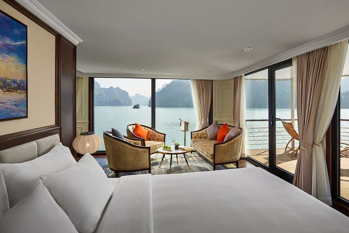 Two-Day Capella Cruise Through Halong & Lan Ha Bay: Luxury, Caves, Kayaks photo 4