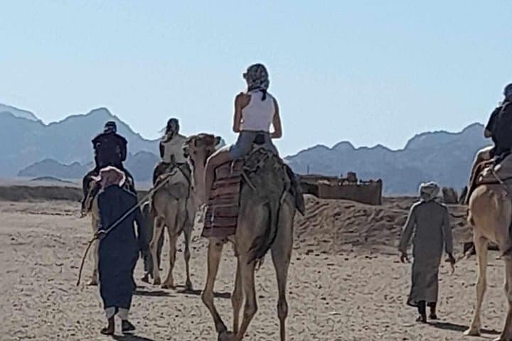 3-Hour Desert Quad Safari in Hurghada: Bedouin Village, Camel Ride & Sunset photo 2