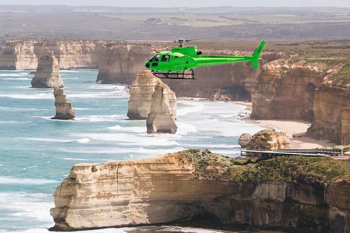 VIP Helicopter to the 12 Apostles: Private Flight, Landing & Gibson Steps