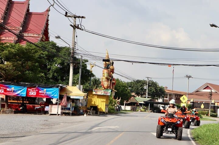 ATV Through Ayutthaya's Cultural Triangle: 4-Hour Heritage Ride photo 2