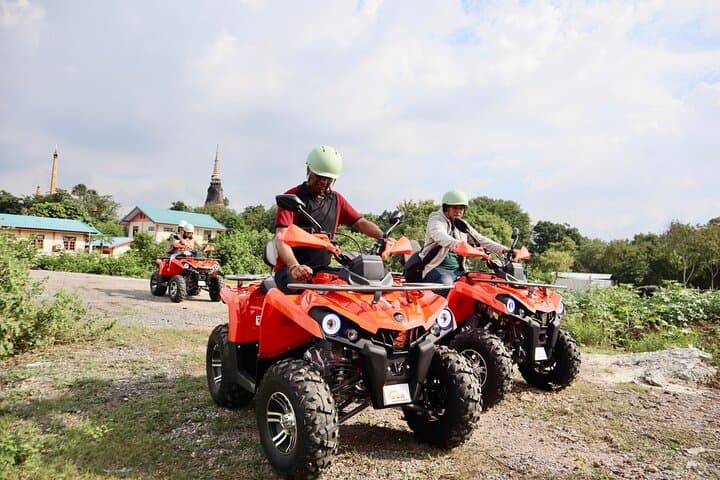Ayutthaya ATV: Cultural Triangle, Floating Market & Countryside Ride