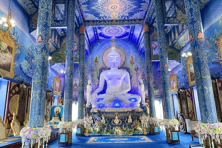Chiang Rai Day Tour: White Temple, Blue Temple, Big Buddha & Singha Tea Plantation photo 4