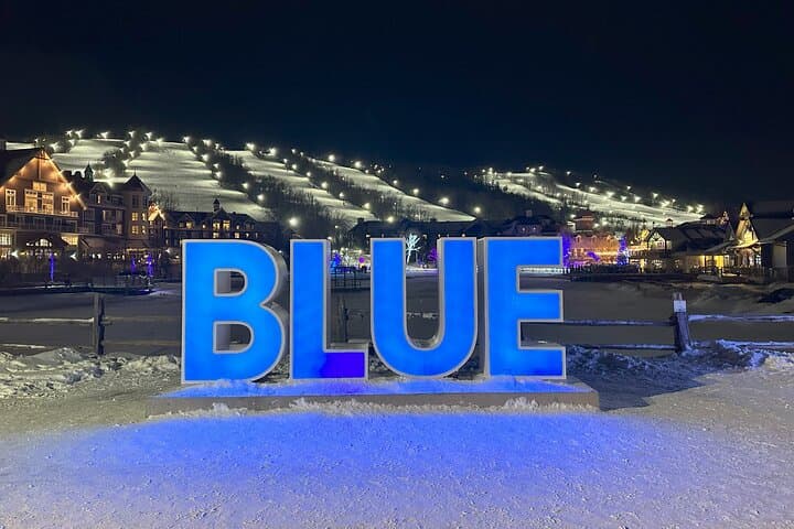 Blue Mountain Day Trip from Toronto: Skiing, Tubing & Village Dining