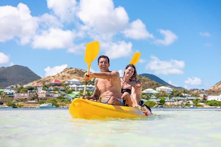 Kayak to Pinel Island: Snorkel, Sand and Caribbean Wildlife photo 1