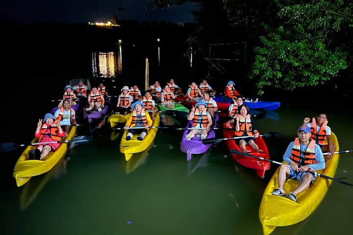 Night Kayak Firefly Tour on Abatan River — Bohol Guided Mangrove Paddle