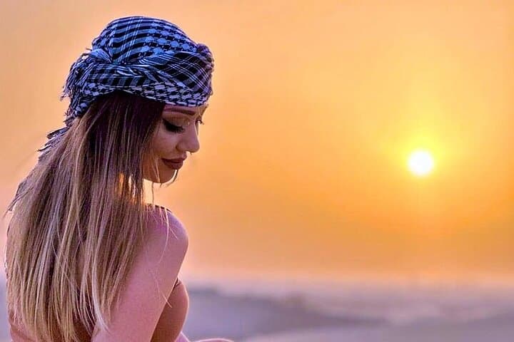 Sunrise Private Desert Safari Dubai: Camel Ride, Dune Bashing & Sandboarding