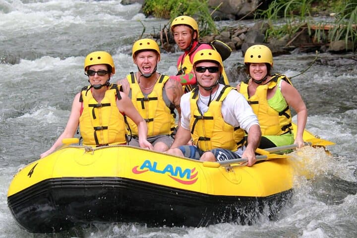 Manado Timbukar Rafting on the Nimanga River: Full-Day Shuttle + Lunch